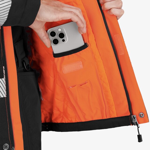 Sucuti HiVis-Winterjacke Orange – Bild 7